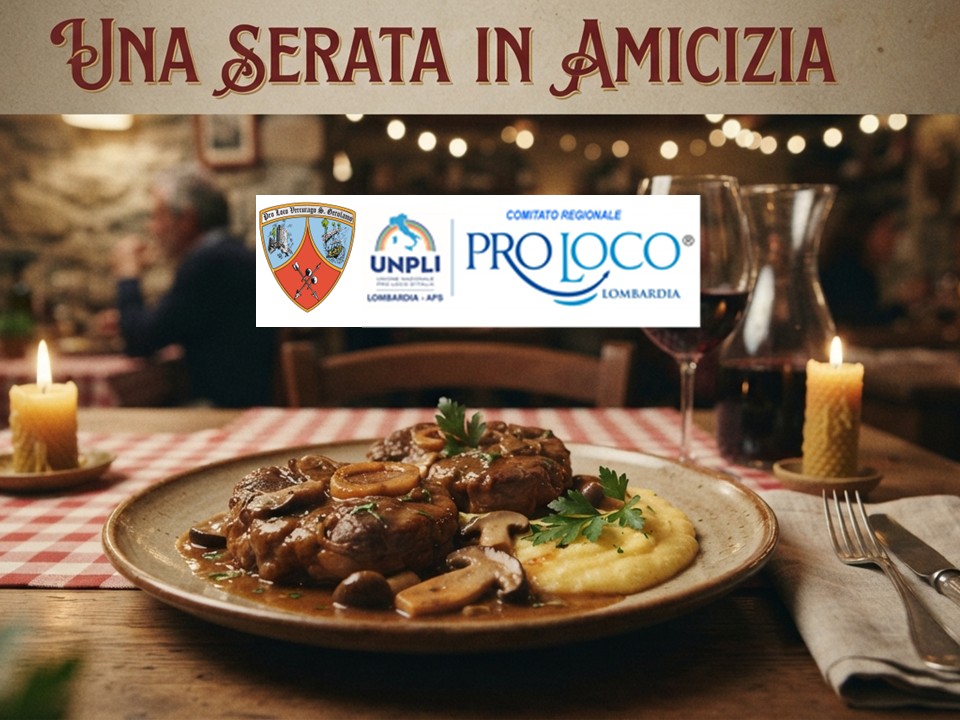 Una serata in amicizia 17-10-2026 da Sirena